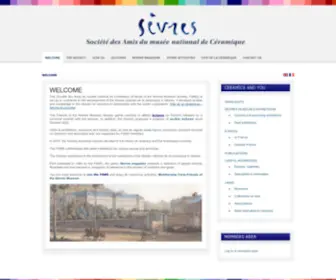 Amisdesevres.com(Société) Screenshot