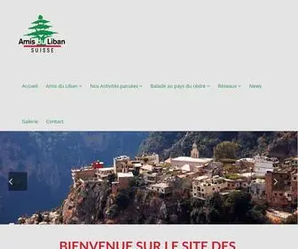 Amisduliban.org(Amis du Liban/Accueil) Screenshot