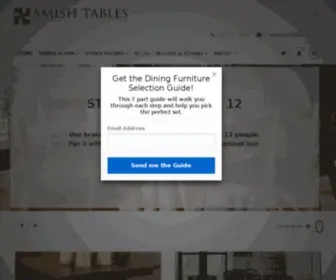 Amish-Furniture-Home.com(Amish Furniture) Screenshot