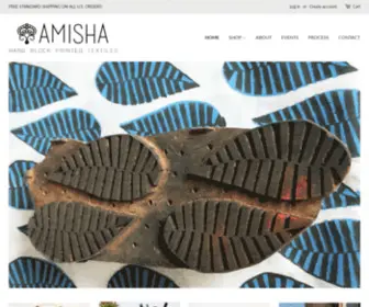 Amishadesign.com(Amisha Design) Screenshot