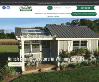 AmishbarnsuperStore.com(Amish Outdoor Furniture) Screenshot