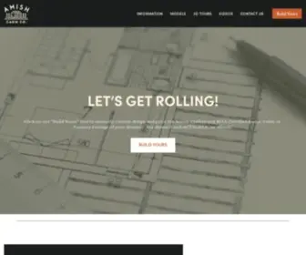 Amishcabincompany.com(Park Model RV Homes for Sale) Screenshot