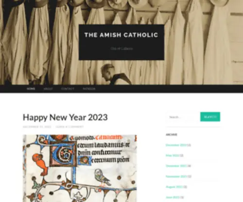 Amishcatholic.com(Amishcatholic) Screenshot