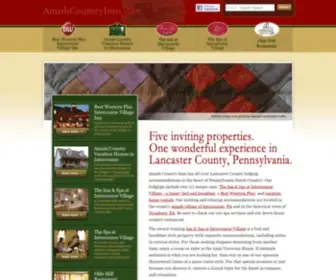 Amishcountryinns.com(Amish Country Inns) Screenshot