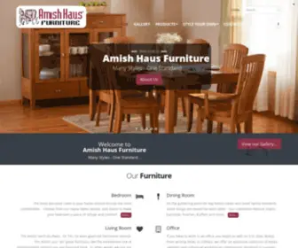 Amishhausfurniture.com(AHF (Home)) Screenshot