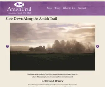 Amishtrail.com(Slow Down Along the Amish Trail) Screenshot