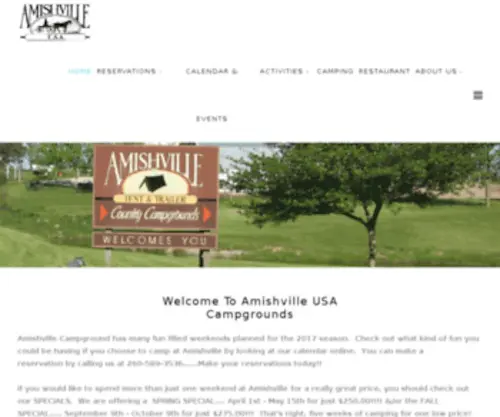 Amishville.com(Amishville) Screenshot