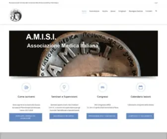 Amisi.it(Associazione Medica Italiana per lo Studio della Ipnosi) Screenshot