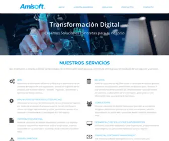 Amisoft.cl(Soluciones y Servicios TI) Screenshot