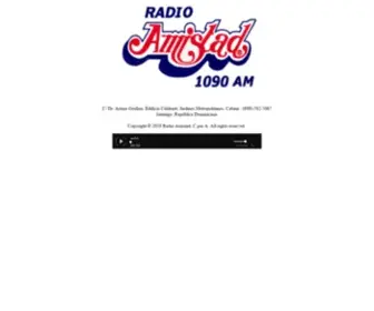 Amistad1090.com(Radio Amistad 101.9 Fm) Screenshot