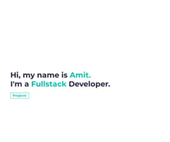 Amit-Ghosh.com(Web Developer) Screenshot