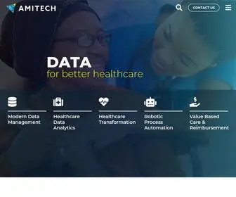 Amitechsolutions.com(Healthcare Data Analytics & Management Consulting) Screenshot