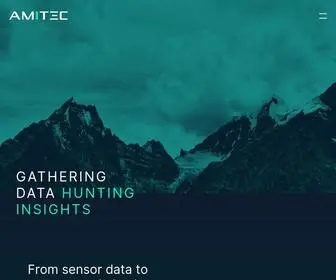 Amitec.no(From sensor data to process optimization) Screenshot