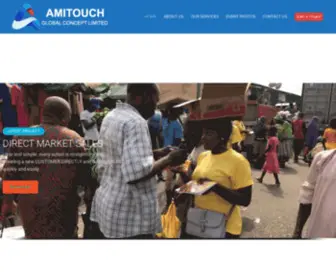 Amitouch.com(We are Marketing And Brand Communication Agency located in Lagos) Screenshot