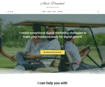 Amitpanchal.com(Amit Panchal) Screenshot