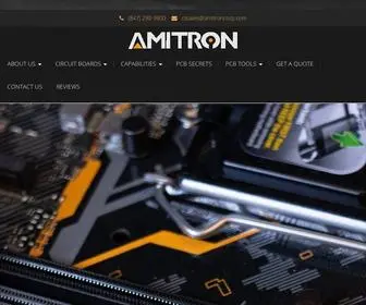Amitroncorp.com(Amitron) Screenshot