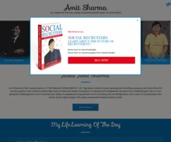 Amitsharma.net(Amit Sharma Personal Portfolio) Screenshot