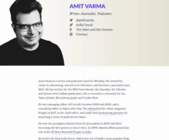 Amitvarma.com(Amit Varma) Screenshot