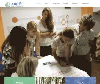 Amity-YU.org(Dobrodošli) Screenshot