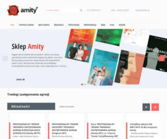 Amity.pl(Instytut amity) Screenshot