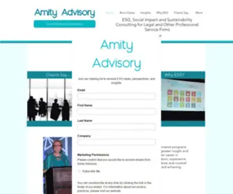 Amityadvisory.com(Amity Advisory) Screenshot