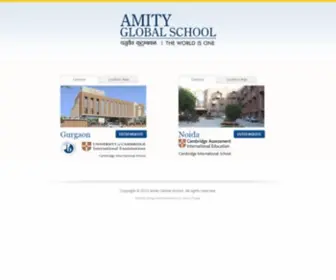 Amityglobalschool.com(Amity Global School) Screenshot