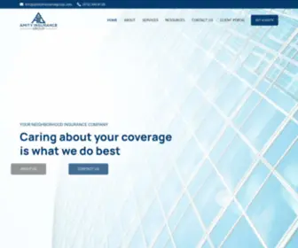 Amityinsurancegroup.com(Amity Insurance Group) Screenshot