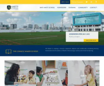 Amityschooldubai.com(Amity School Dubai) Screenshot