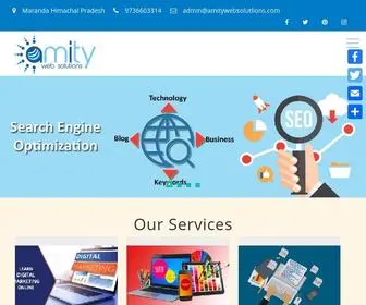 Amitywebsolutions.com(Amity Web Solutions) Screenshot