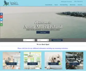 Amivacationrental.com(Anna Maria Island Vacation Rentals) Screenshot