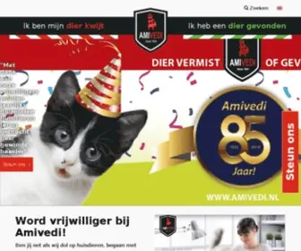 Amivedi.nl(Home) Screenshot