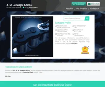 Amjscal.com(Industrial Chain) Screenshot