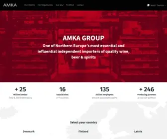 Amka-Group.com(AMKA Group) Screenshot