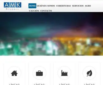 Amkbrokers.com(AMK Brokers) Screenshot