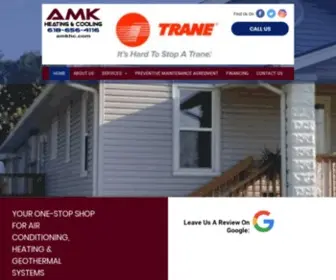 AMKHC.com(AMK Heating & Cooling) Screenshot