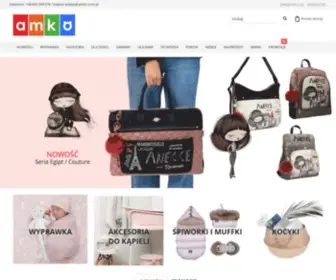 Amko.com.pl(Wyprawka dla noworodka) Screenshot