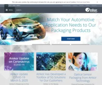 Amkor.com(Amkor Technology) Screenshot