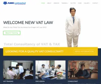 Amkvattaxbd.com(Vat consultancy firm) Screenshot