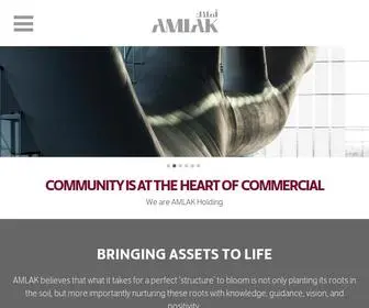 Amlak.com.qa(Amlak holding) Screenshot