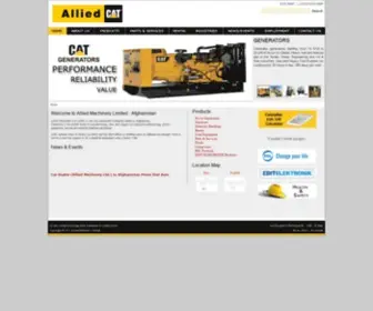 AML.com.af(Allied Machinery Ltd) Screenshot
