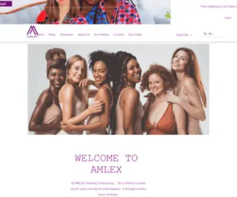 Amlexshopping.ca(Contemporary Fashion) Screenshot