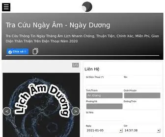 Amlich.info(Tra Cứu Ngày Âm) Screenshot