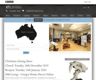 Amliving.com.au(Online Wholesale Store for Reproduction Furniture) Screenshot