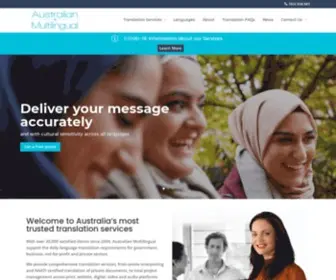 Amlstranslation.com.au(Australia's premier document translation services) Screenshot