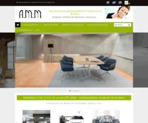 AMM-Mobilier.com(AMM Mobilier) Screenshot