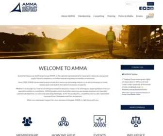 Amma.org.au(AREEA) Screenshot