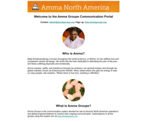 Ammagroups.org(Ammagroups) Screenshot