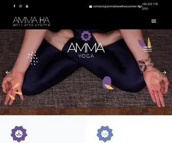 Ammahawellnesscenter.com(Amma Ha Wellness Center) Screenshot