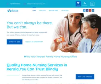 Ammahomenursing.com(Home Nursing Services Ernakulam) Screenshot