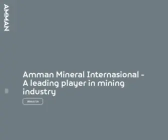 Amman.co.id(Amman Mineral) Screenshot